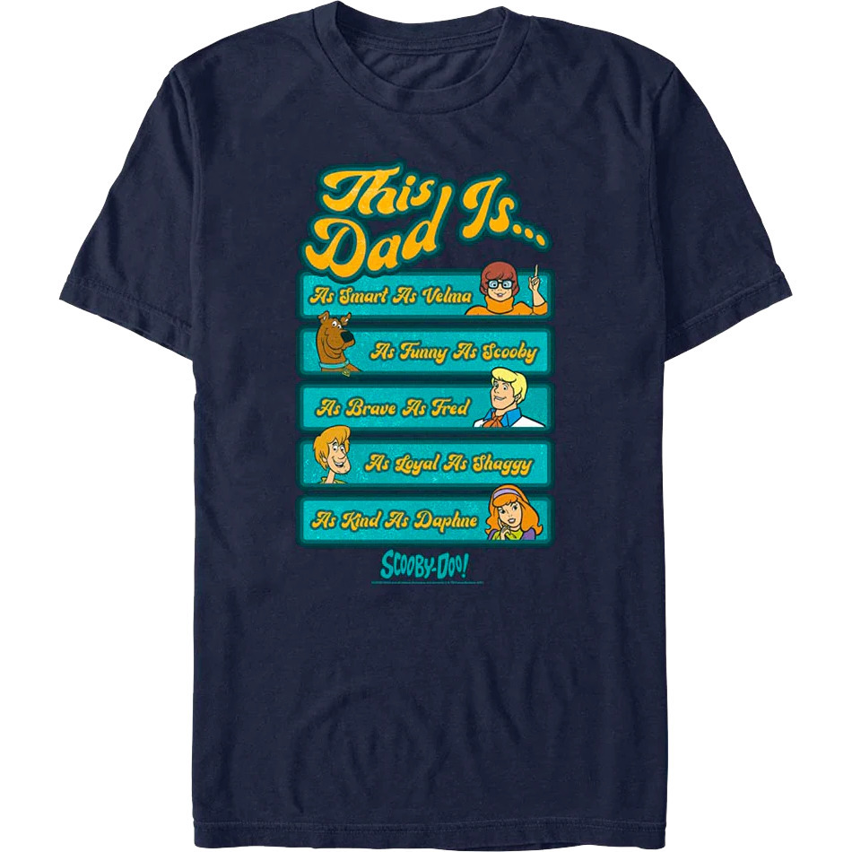 Scoobydoo Fathers Day Tshirt